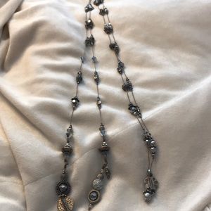 62 inch long sparkly beaded chain